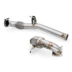RM Motors downpipe for Hyundai i30N with silencer and pipe
