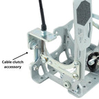 Floor-mount Pedal Box Eco Class, compact, for racing