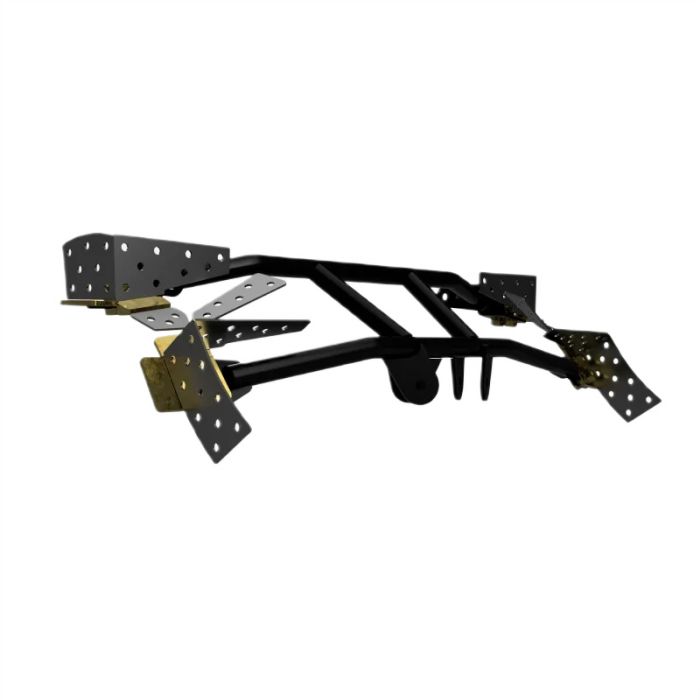 Restomotive rear subframe for 4-link coilover suspension system for 1964-1968 Ford Mustang
