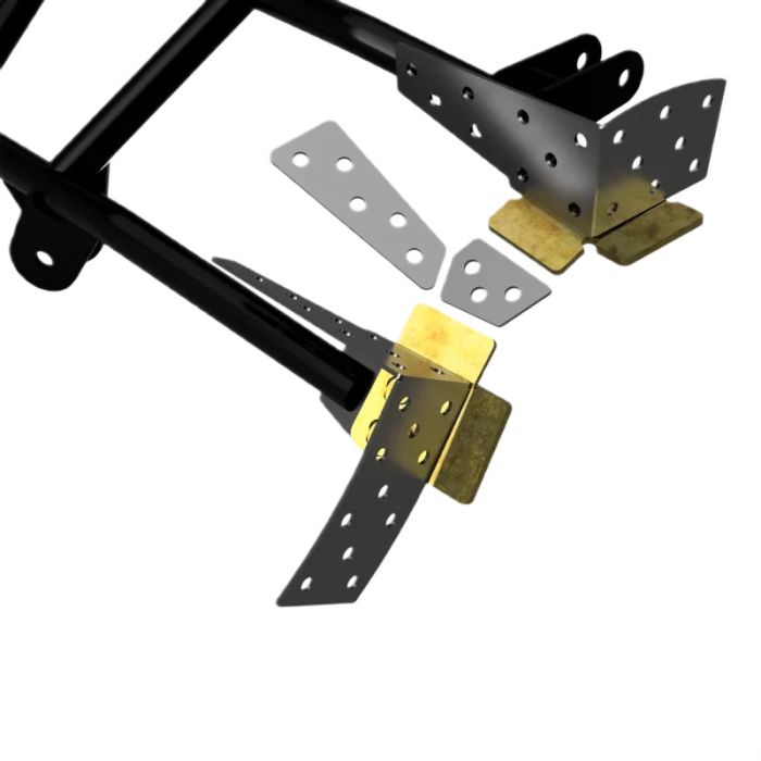 Restomotive rear subframe for 4-link coilover suspension system for 1964-1968 Ford Mustang