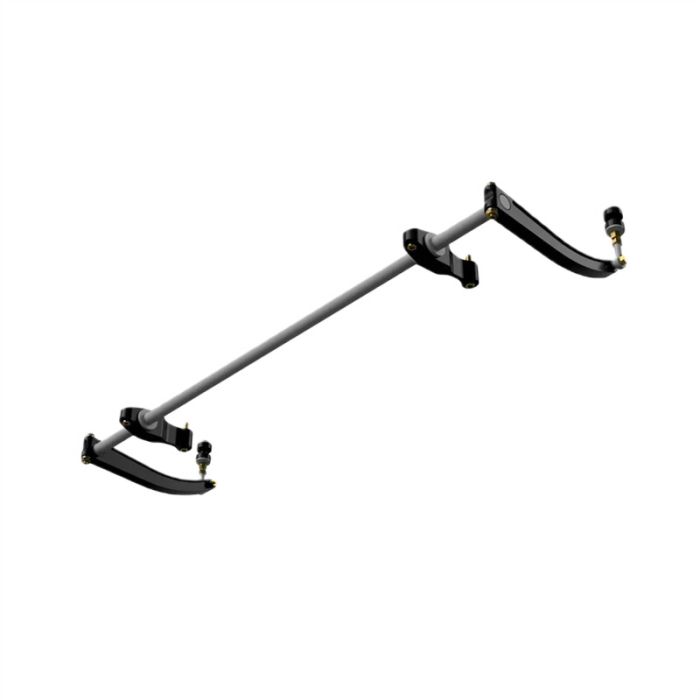 Restomotive Trapezoid-Style Machined Aluminum Front Sway Bar Kit for 1964-1968 Ford Mustang