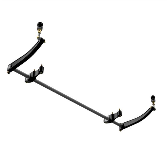 Restomotive Trapezoid-Style Machined Aluminum Front Sway Bar Kit for 1964-1968 Ford Mustang