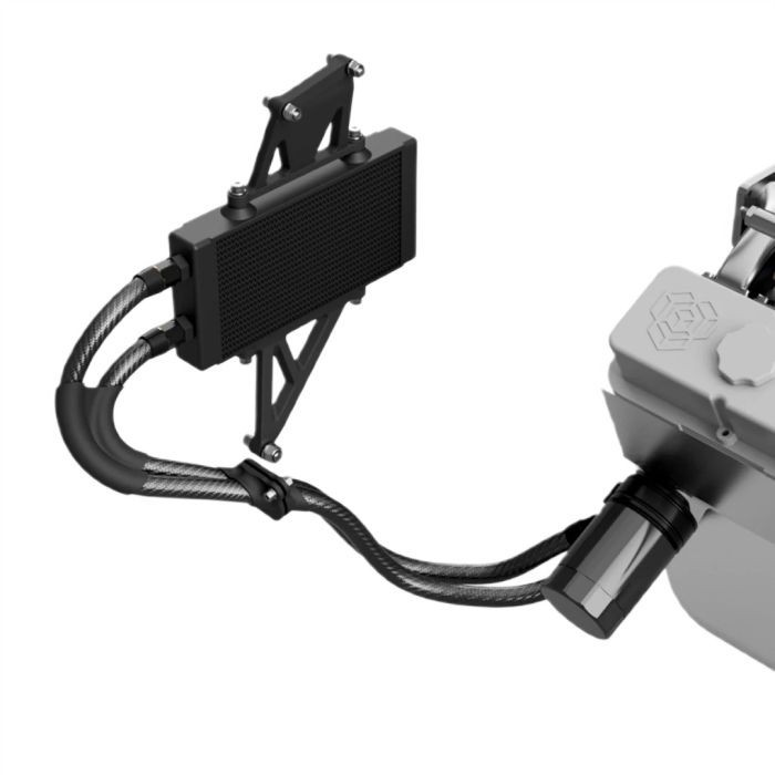 Restomotive Engine Oil Cooler Kit for Ford Mustang SBF BBF FE-Series 1964-1968