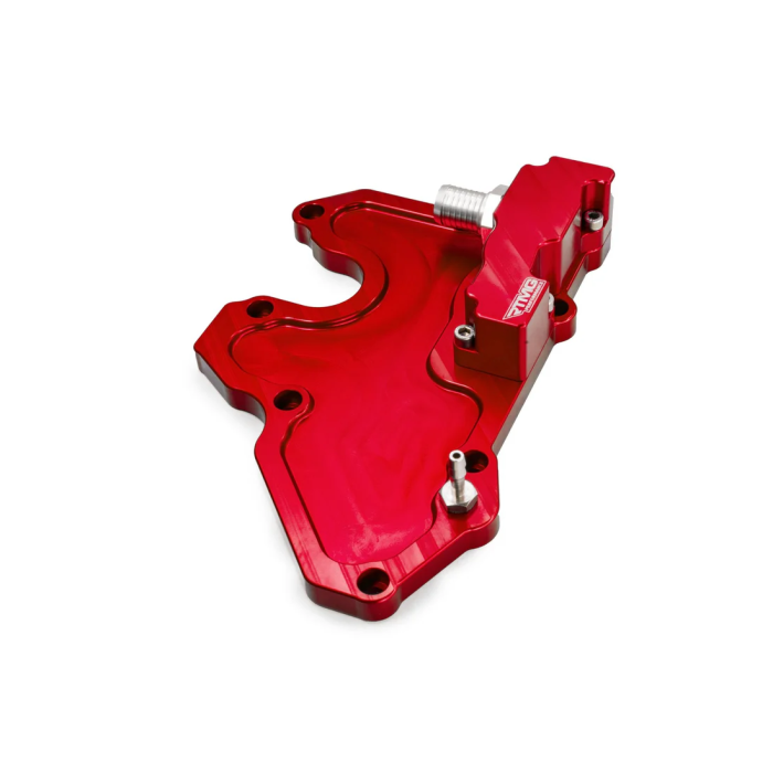 RTMG Performance PCV 17mm - 0.66in Valve Cover Breather Adapter for 1.8/2.0 TSI EA888 Gen 3 Red