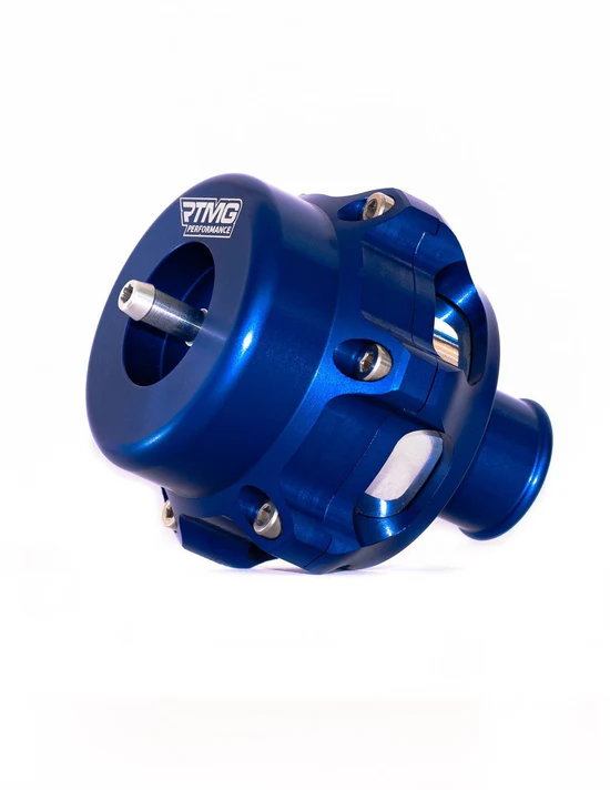 Kit de blow off de doble pistón RTMG Performance para motores 1.2 1.4 TSI EA211 azul
