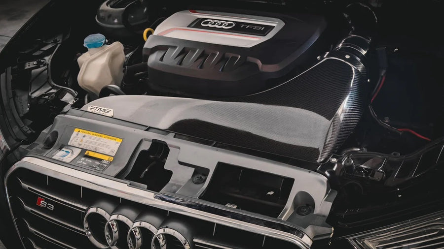 RTMG Performance Carbon Direct Cold Air Intake for Audi S3 8V - 2.0 TFSI EA888 Gen 3 – otra vista