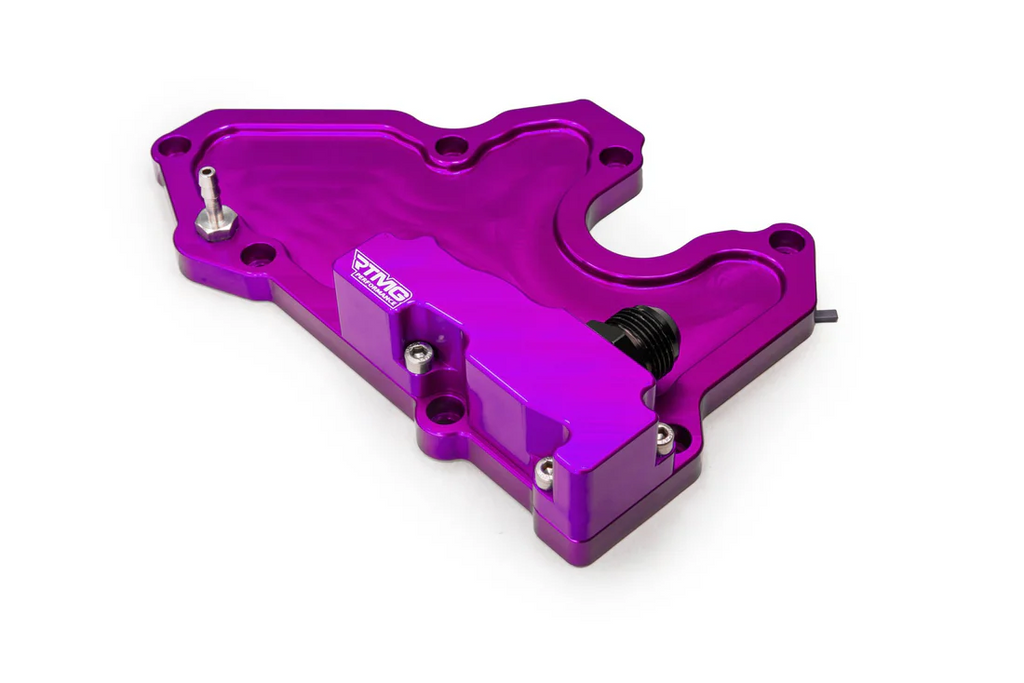 Adaptador de ventilación de la tapa de balancines PCV RTMG Performance AN10 para 1.8/2.0 TSI EA888 Gen 3 morado