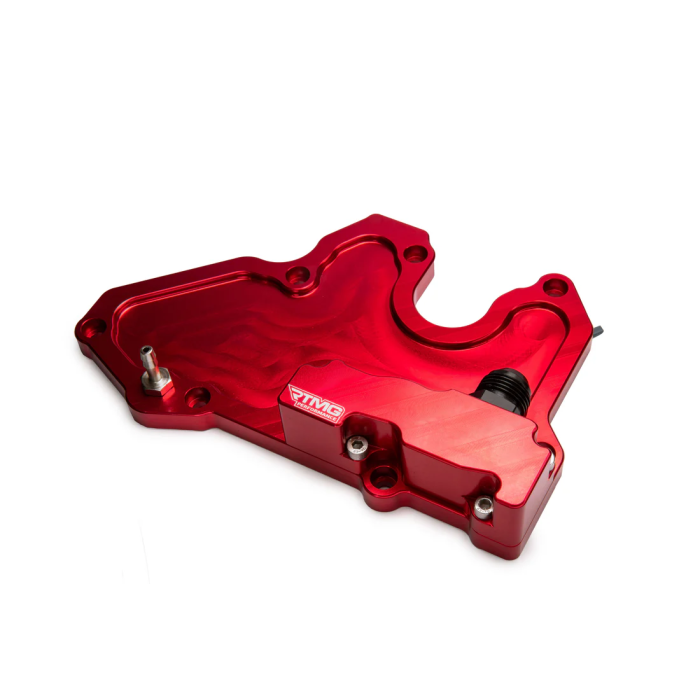 RTMG Performance Carbon Oil Catch Can Kit for VW Golf R MK8 / Cupra 2.0 TSI EA888.4 Red