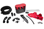 Kit de catch can de carbono RTMG Performance para VW Golf R MK8 / Cupra 2.0 TSI EA888.4 rojo