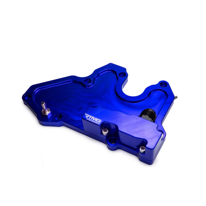 RTMG Performance Carbon Oil Catch Can Kit for VW Golf R MK8 / Cupra 2.0 TSI EA888.4 Blue