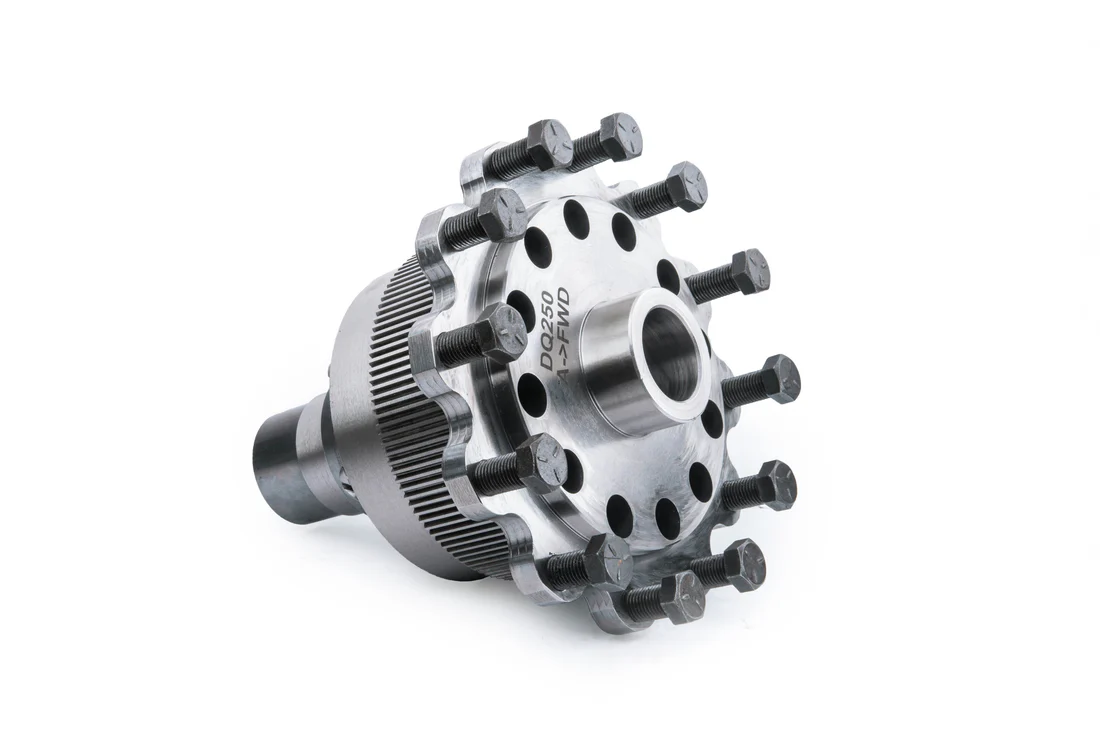 Conversión de diferencial autoblocante Torsen RTMG Performance para DSG DQ250, de AWD a FWD