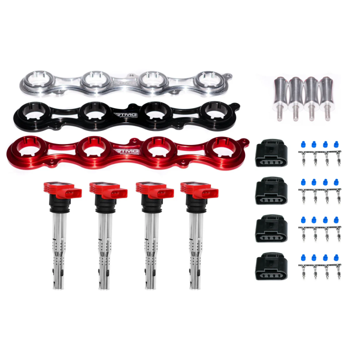 RTMG Performance R8 Ignition Coil Pack Kit for TU5 NFU NFX Peugeot 106 Rallye Citroën Saxo VTS C2 VTS Black