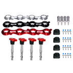 RTMG Performance R8 Ignition Coil Pack Kit for TU5 NFU NFX Peugeot 106 Rallye Citroën Saxo VTS C2 VTS Red