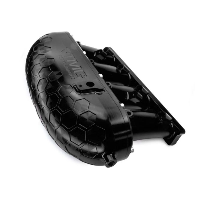 Colector de admisión de aluminio mecanizado V2 sin kit de eliminación de mariposa y riel de combustible RTMG Performance para 1.8 2.0 TSI TFSI EA888 Gen 3 Negro