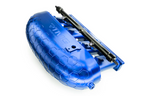 Colector de admisión V2 de aluminio billet RTMG Performance con kit delete y rampa de inyectores para 2.0 TSI TFSI EA888 Gen 4 azul