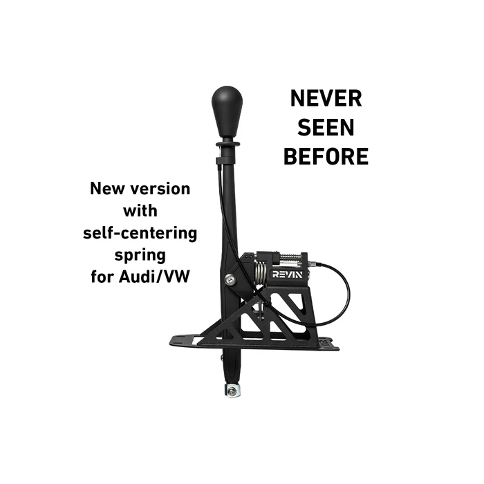 REVIN Race short shifter for VW Passat B5 B5.5 with 5-speed gearbox, black.