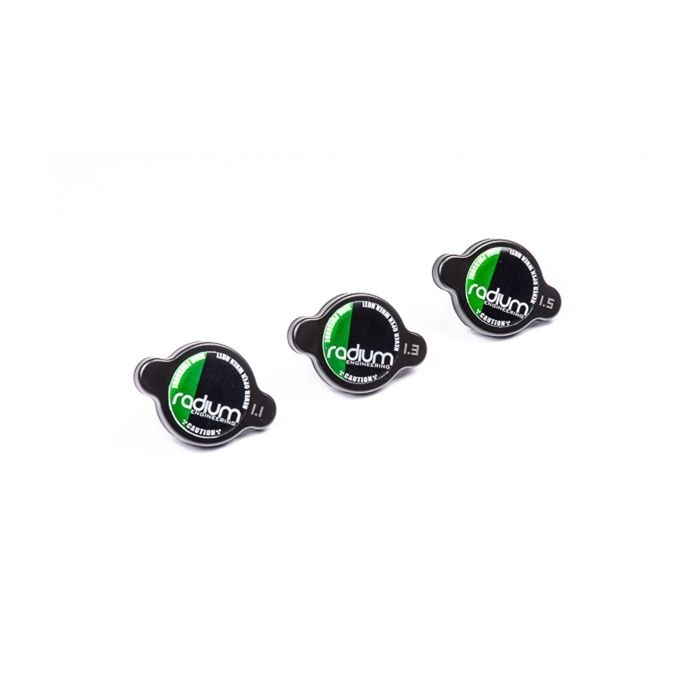 Tapón de radiador tipo A 1,3 bar Radium Engineering negro