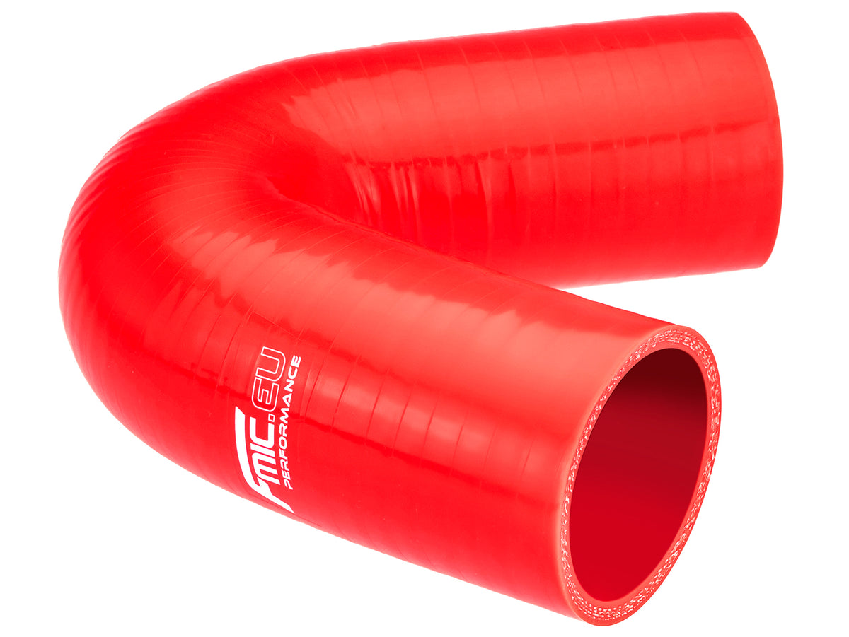 Codo de silicona 135° 60 mm rojo