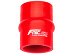 Manguito de silicona hump 76 mm rojo