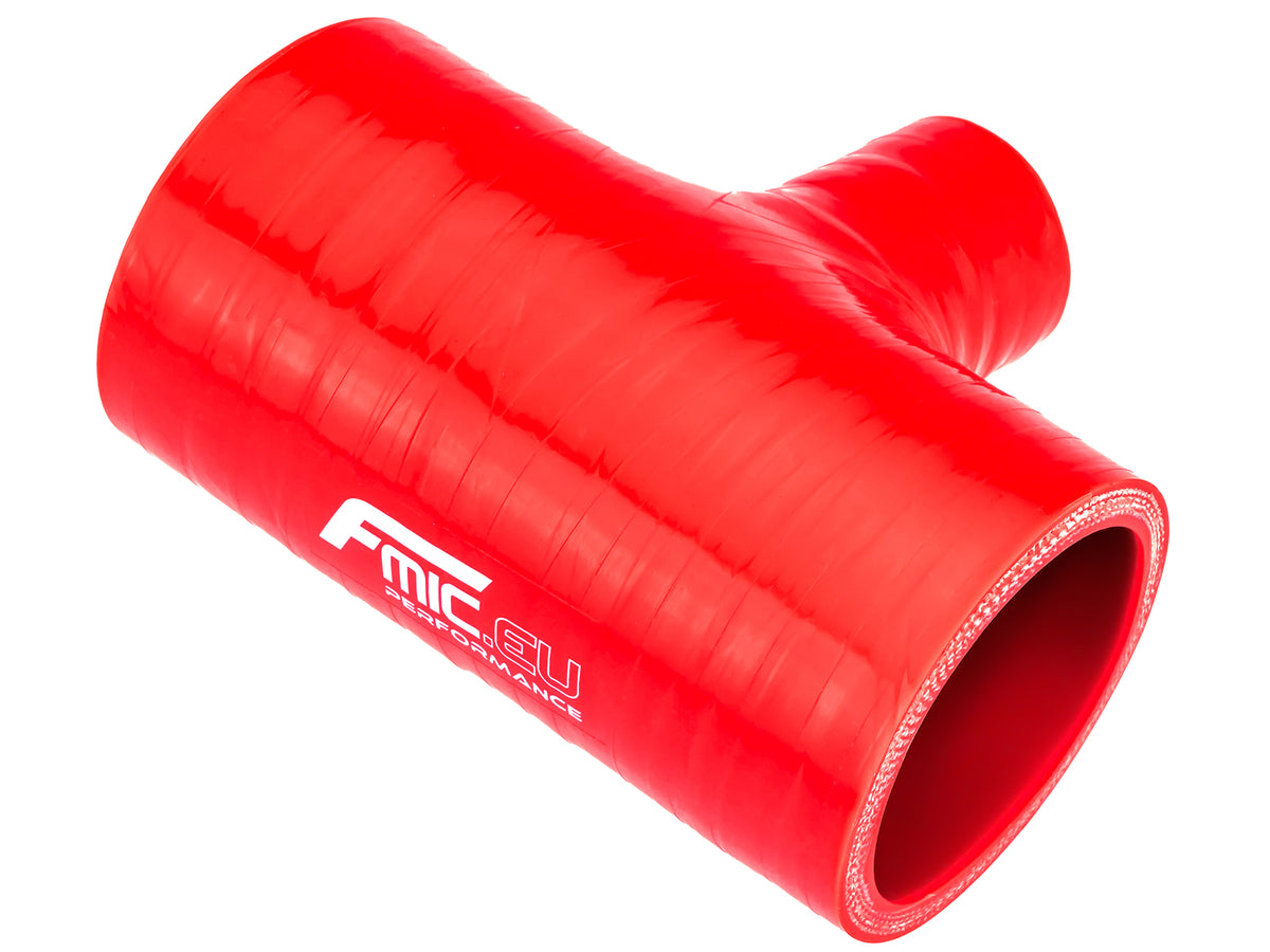 Pieza en T 51/32 mm roja