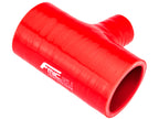 Pieza en T 63/32 mm roja