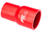 Reductor recto de silicona 48/51 mm rojo