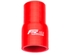 Reductor recto de silicona 28/32 mm rojo