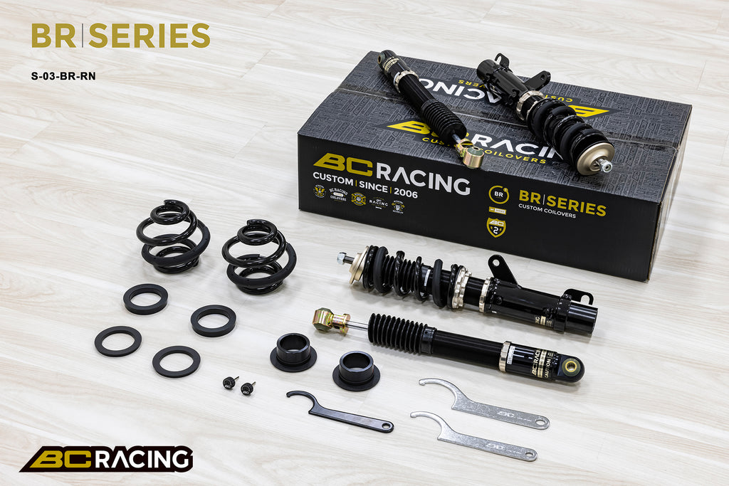 Coilovers BC Racing S-03-BR-RN para VW Golf IV/Jetta IV/Bora AWD MK4/A4 1999-2006