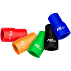 Straight silicone reducer 63/102 mm black