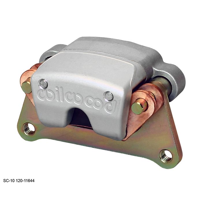 Pinza de freno Wilwood 120-11644 SC10 universal de montaje flotante con 2 pistones