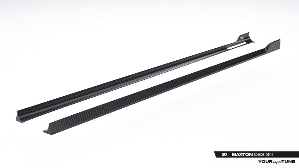 Taloneras de fibra de carbono prepreg para BMW 7 M-Pack / M760e / i7 M-Pack G70