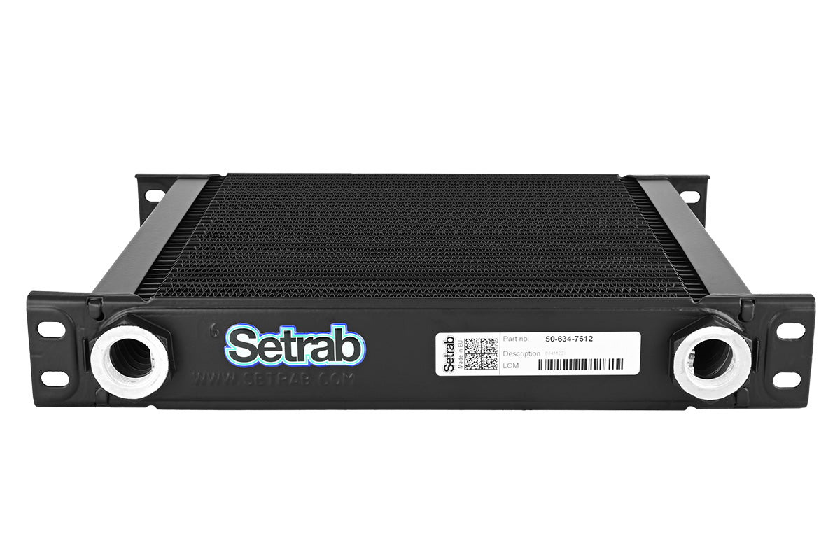 Radiador de aceite Setrab Proline 34 filas 330 x 264 mm (235 mm)