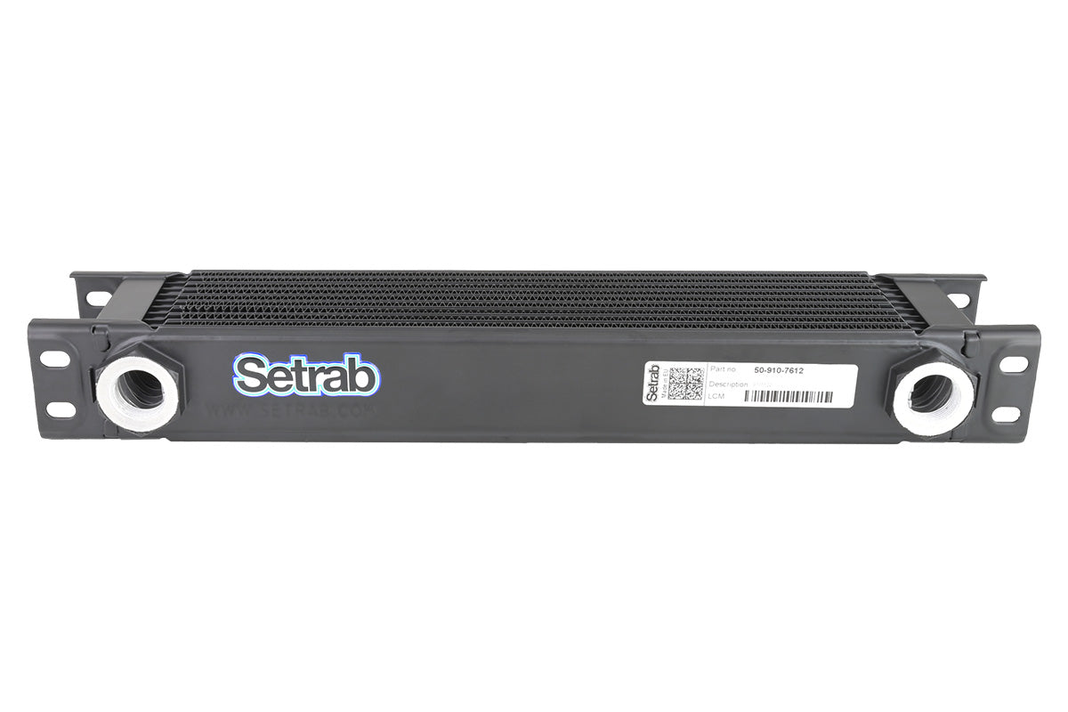 Radiador de aceite Setrab Proline 10 filas 405 x 76 mm (310 mm)
