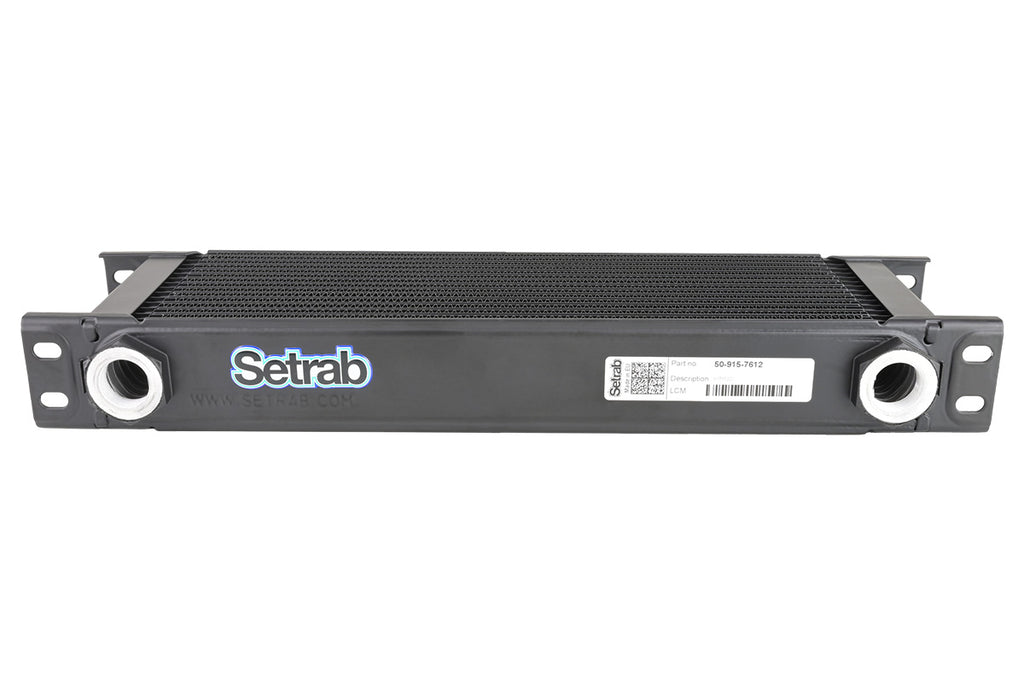 Radiador de aceite Setrab Proline 15 filas 405 x 123 mm (310 mm)