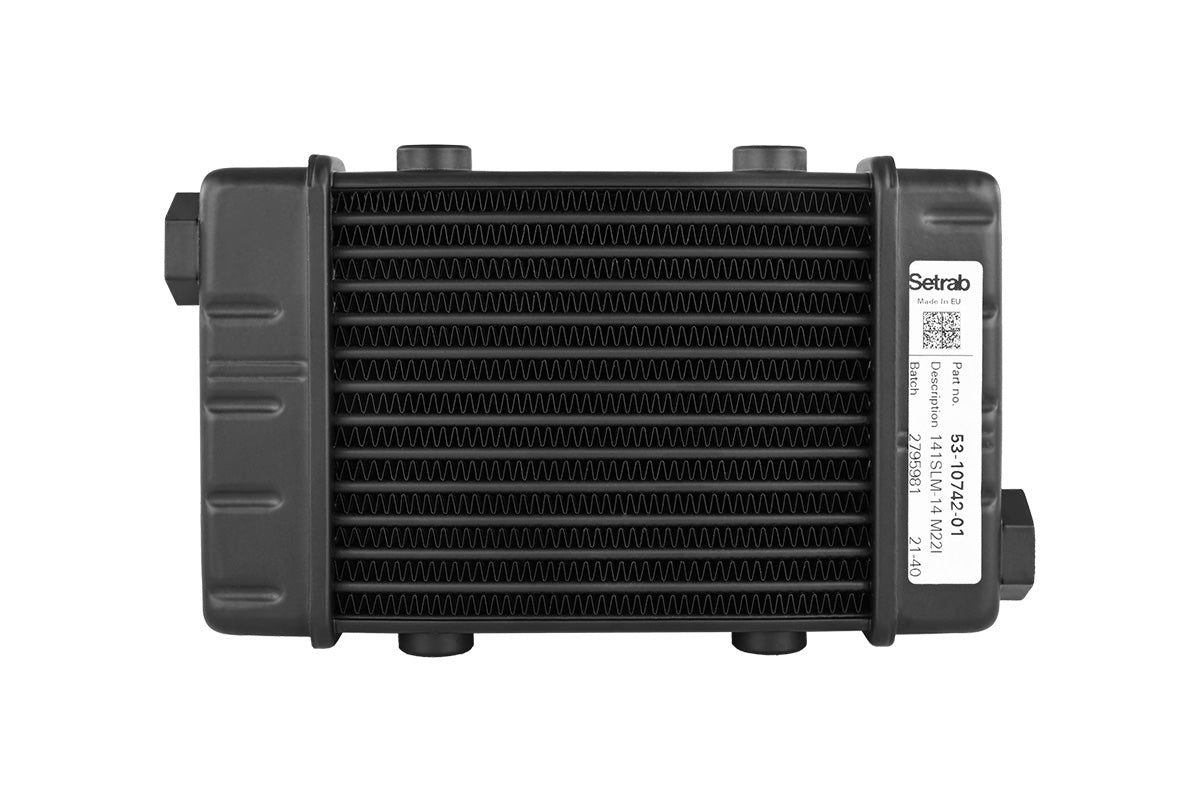Radiador de aceite Setrab Proline 14 filas SLM 141-14 (141 mm) 211x136x40