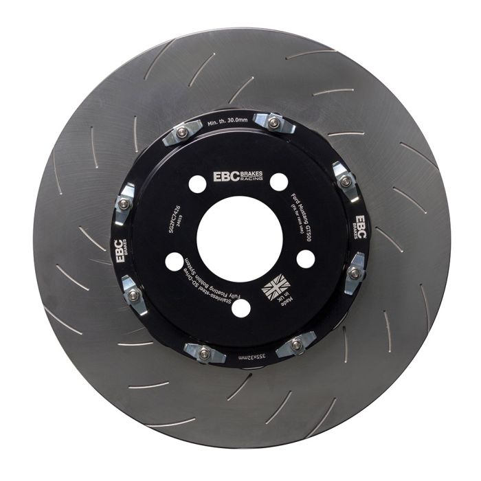 Discos deportivos SG2FC7426, rotores de freno SG EBC para Ford Mustang de 5.ª generación, Mustang de 5.ª generación, Shelby, Ford Mustang de 5.ª generación, Mustang Boss de 5.ª generación, Shelby GT500 de 5.ª generación.