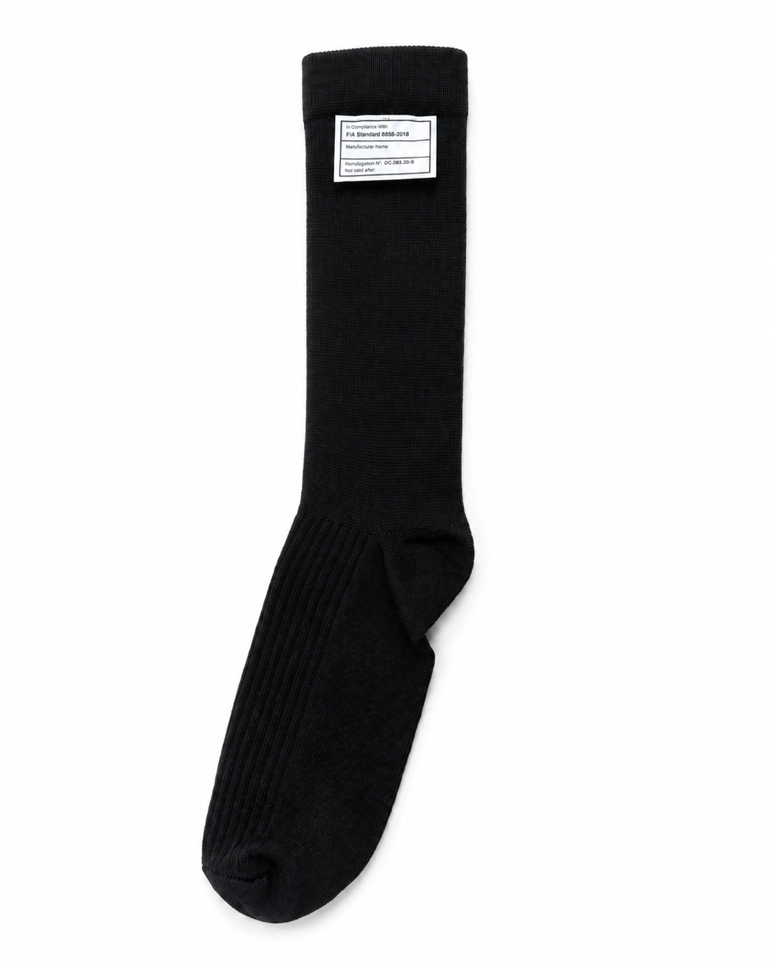 Calcetines ignífugos de competición FMIC.Pro negro FIA 2036 8856-2018 talla M 40-43