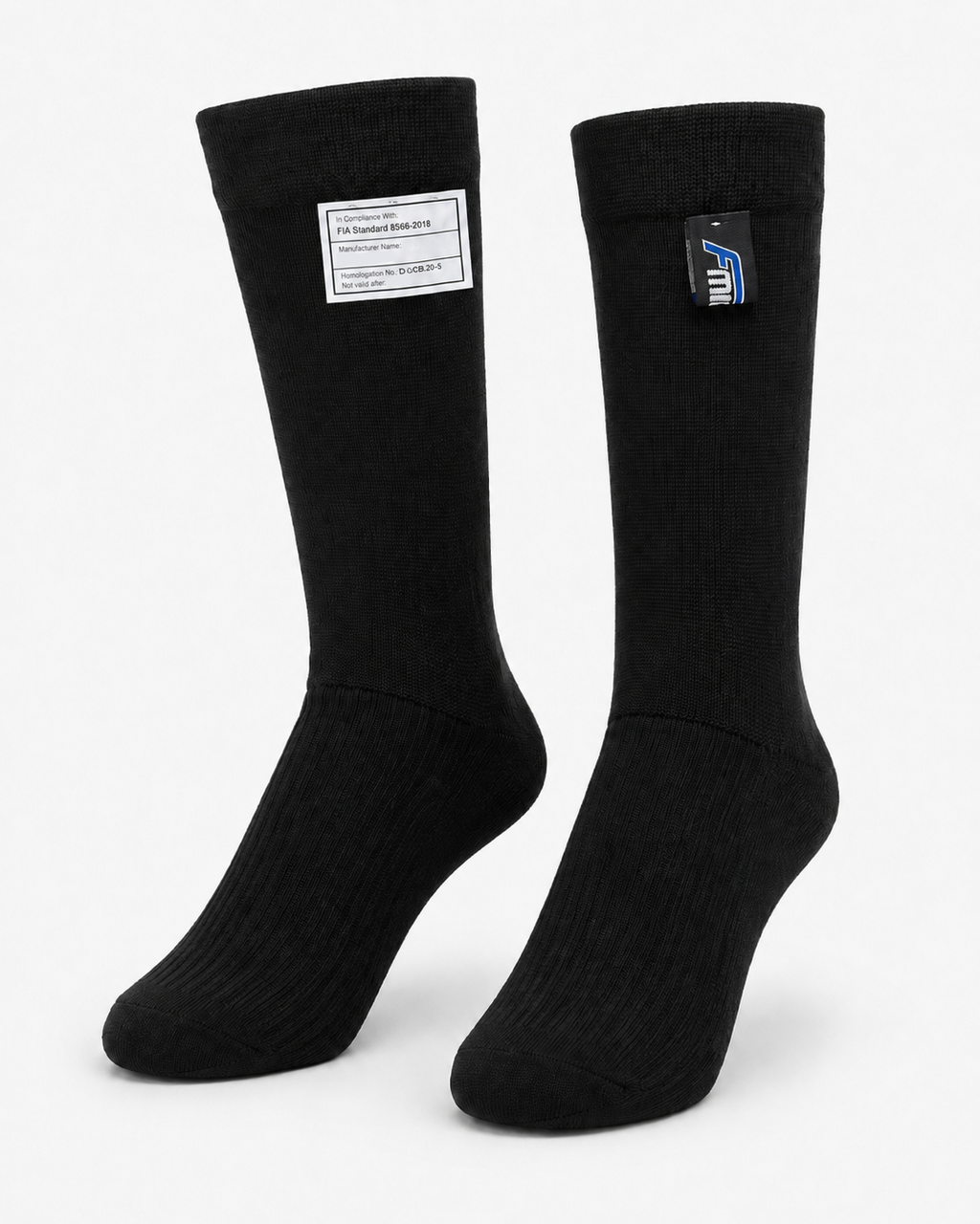 Calcetines de competición ignífugos FMIC.Pro negro FIA 2036 8856-2018 talla XL 46-47