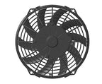 Ventilador de radiador axial impelente SPAL 12V VA07-AP12/C-58S 225 mm