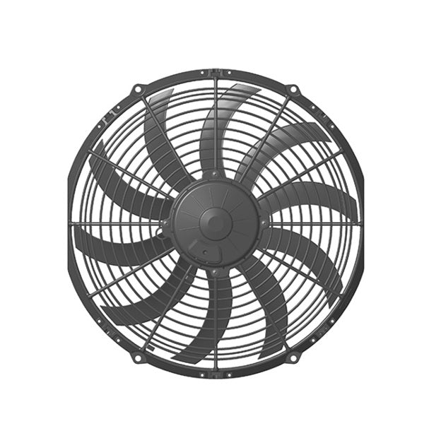 Ventilador de radiador axial aspirante SPAL 12V VA13-AP70/LL-63A 360 mm