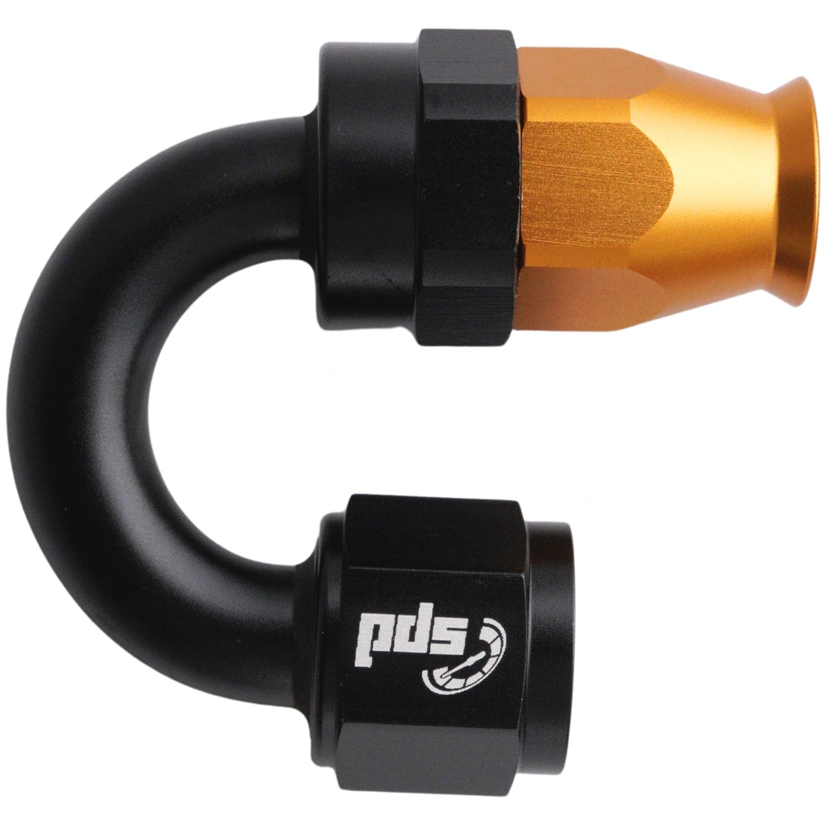 Extremo de manguera PTFE AN6 180°