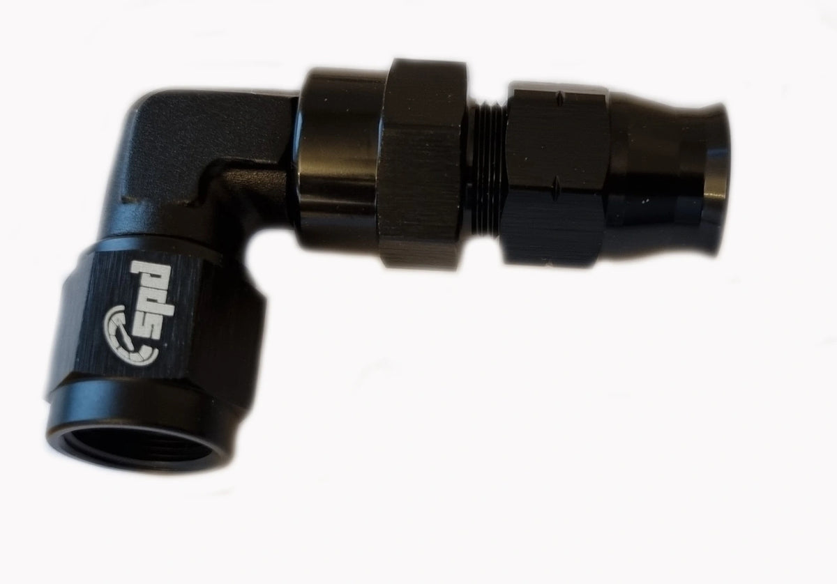 AN6 - 5/16" Cortador de tubos de aluminio hembra Fitter - 90°