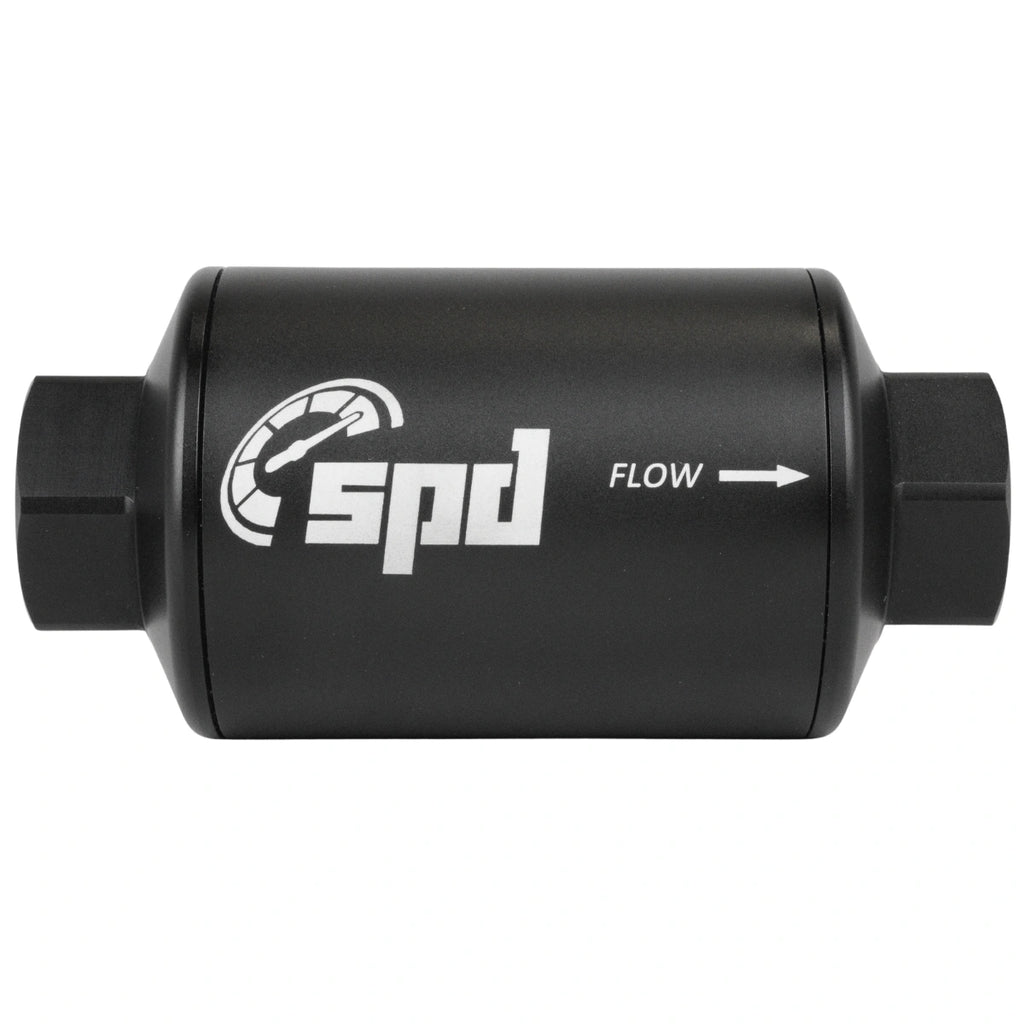 Filtro de combustible SPD Compacto 10 Micron E85 Negro