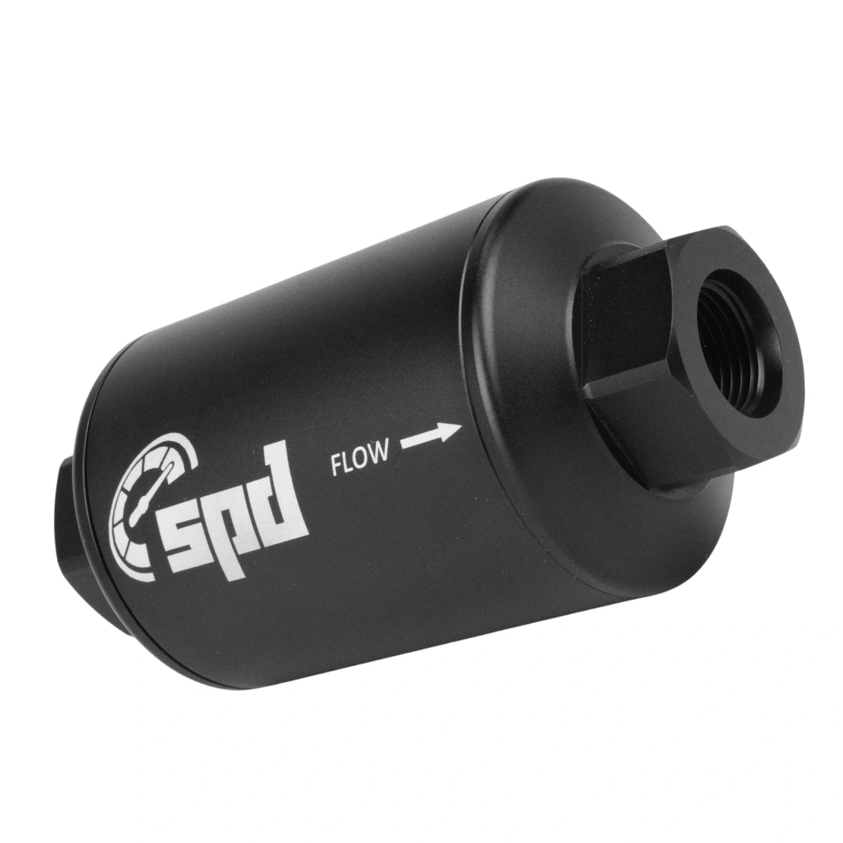 Filtro de combustible SPD Compacto 10 Micron E85 Negro