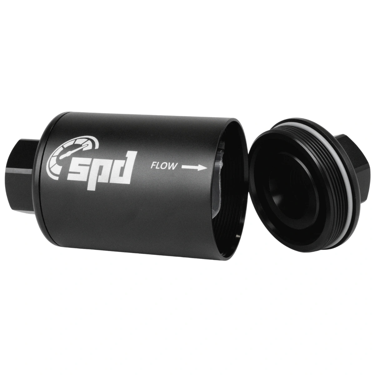 Filtro de combustible SPD Compacto 10 Micron E85 Negro