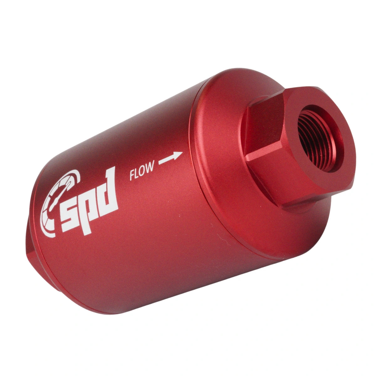 Filtro de combustible SPD Compacto 10 Micron E85 ROJO