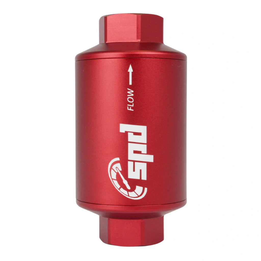 Filtro de combustible SPD Compacto 10 Micron E85 ROJO