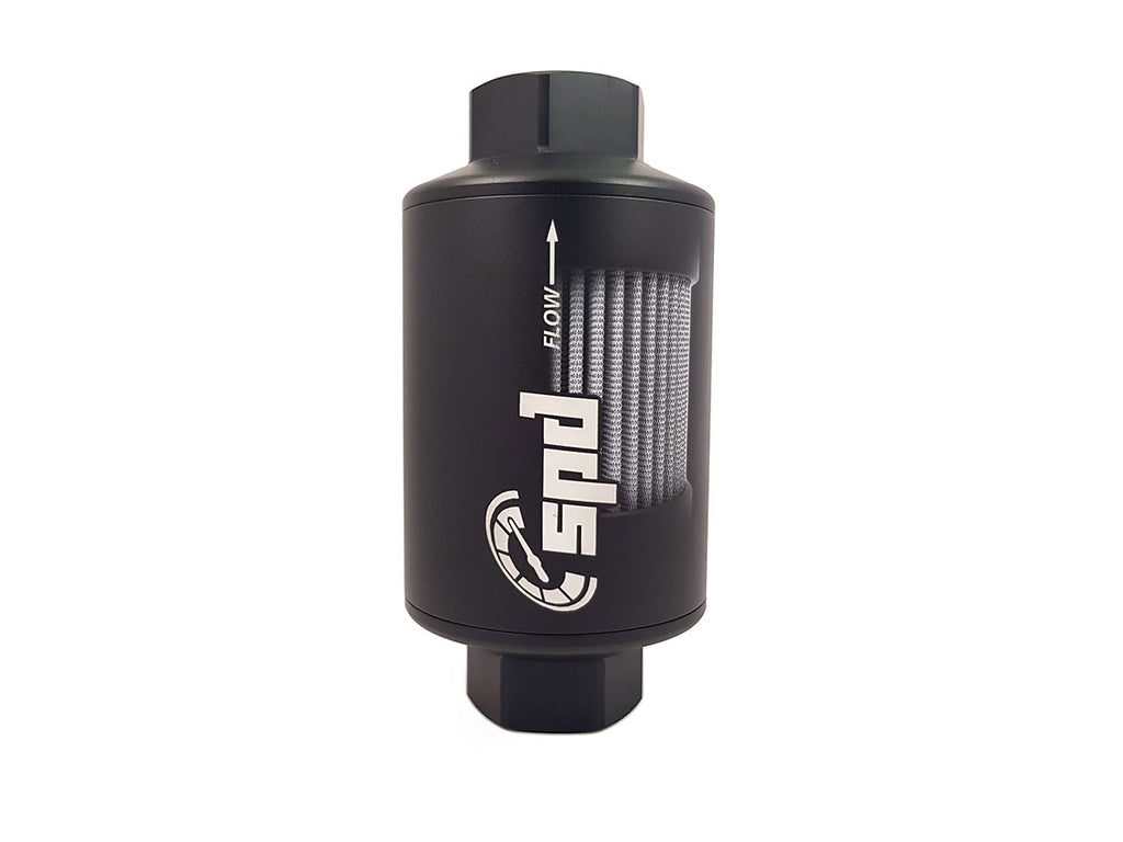 Filtro de combustible SPD Compacto 10 Micron E85 Negro