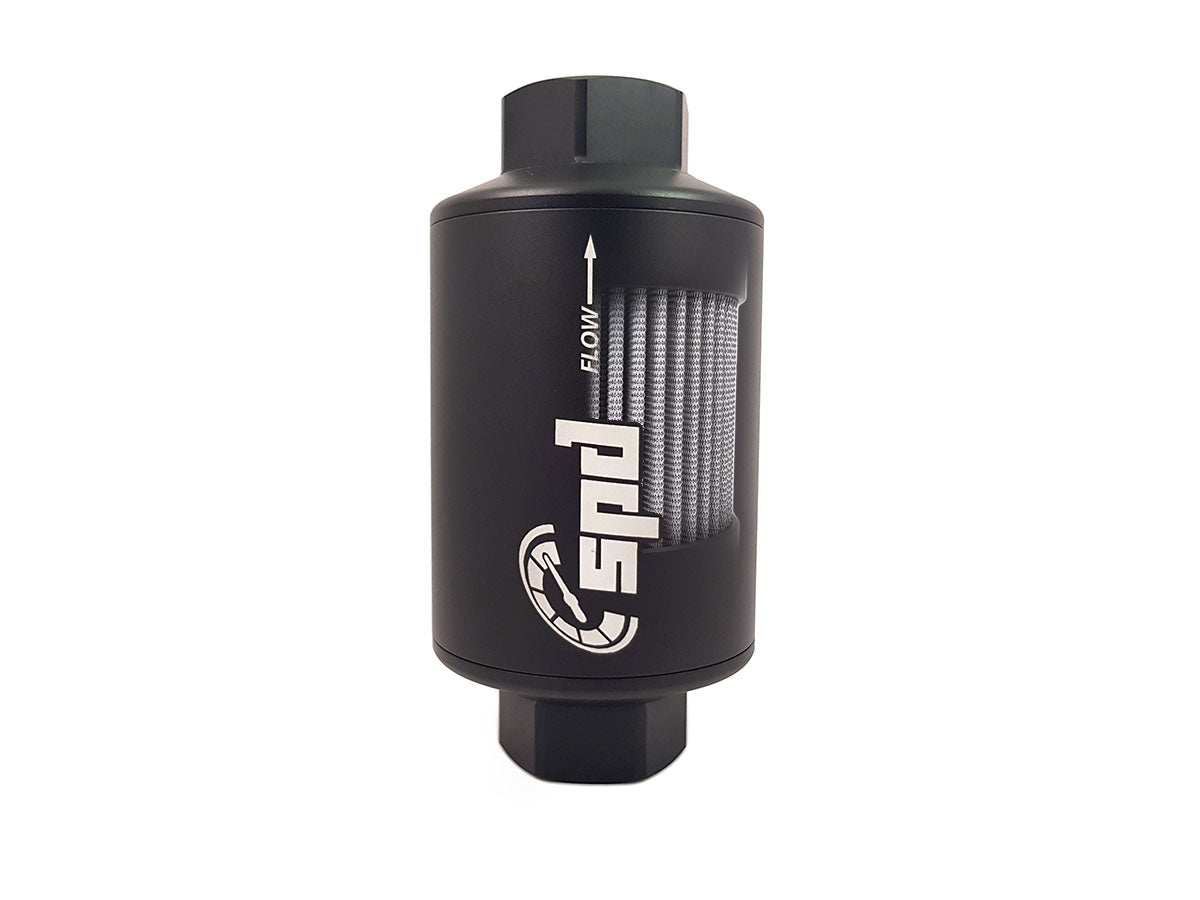 Filtro de combustible SPD Compacto 10 Micron E85 Negro