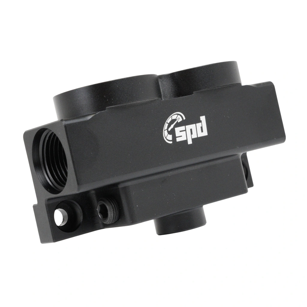 Regulador de presión de combustible SPD V4 E85 Negro (4bar)